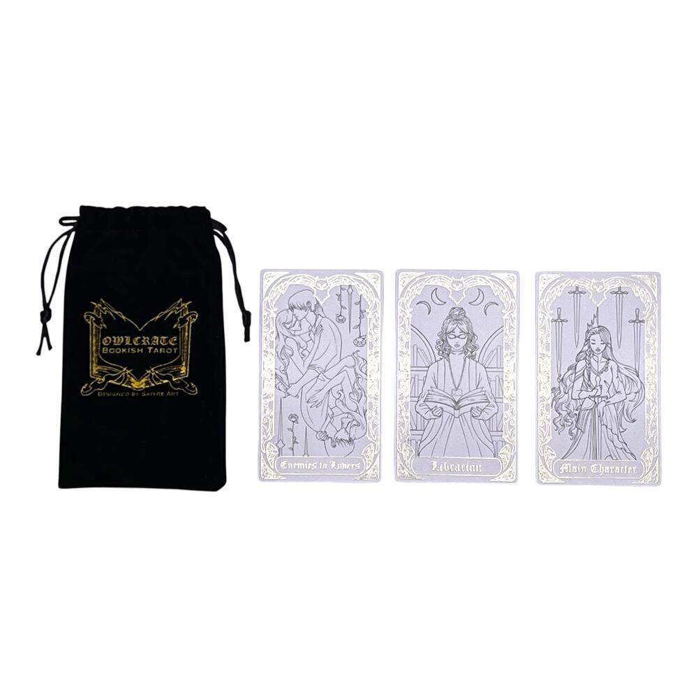 OwlCrate Do-It-Yourself Tarot Cards #1 w/ Bag - February 2026 Bookish Themes